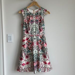 Ted Baker floral shift dress